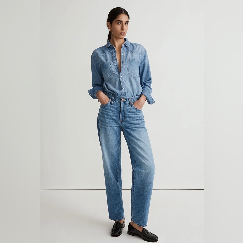 Madewell Slouchy Boyjean